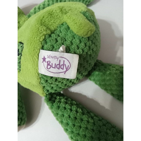 Scentsy Buddy frog plush. green - Picture 4 of 5